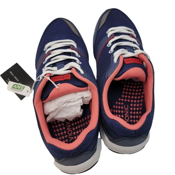 Vionic Womens Size 7 Sneakers Athetic Active New Blue Walking Shoes Running - Picture 6 of 11